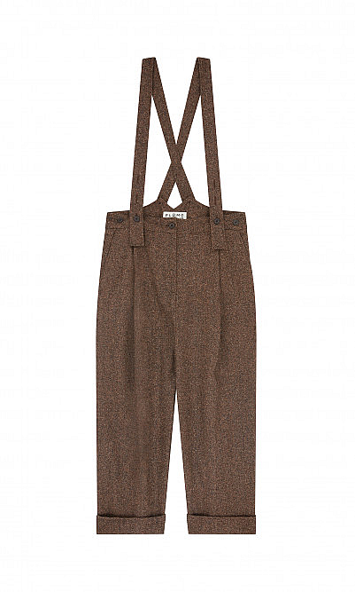 Hucker pants - brown wool