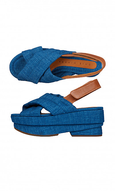 Azul platform sandals