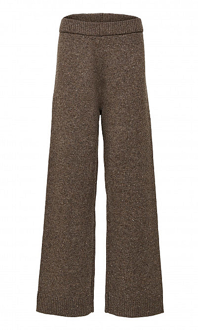 Speckled wool trousers